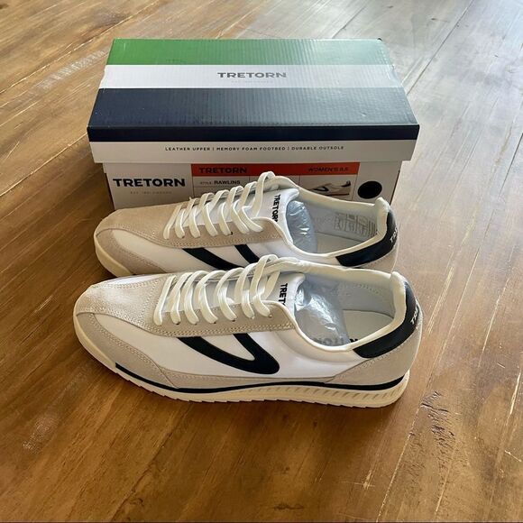 Brand New Tretorn Rawlins 2.0 Lace-Up Jogging Sneakers sz 9 Sweden - Picture 6 of 12